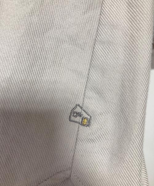 HUIS（ハウス）HUIS (ハウス) フランス綾シャツブラウス ベージュ サイズ:FREEの古着・服飾アイテム