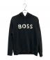 BOSS（ボス）の古着「プルオーバーパーカー」｜ブラック