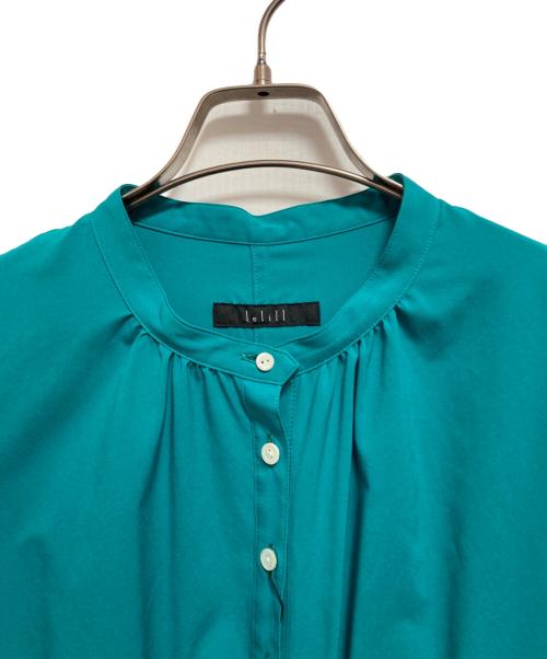 lelill（レリル）lelill (レリル) ヘンリーフレアワンピース ブルー サイズ:38 未使用品の古着・服飾アイテム