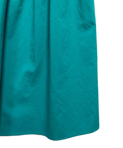 lelill（レリル）lelill (レリル) ヘンリーフレアワンピース ブルー サイズ:38 未使用品の古着・服飾アイテム