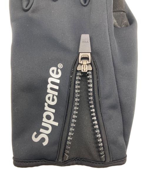 SUPREME（シュプリーム）Supreme (シュプリーム) 手袋 ブラックの古着・服飾アイテム