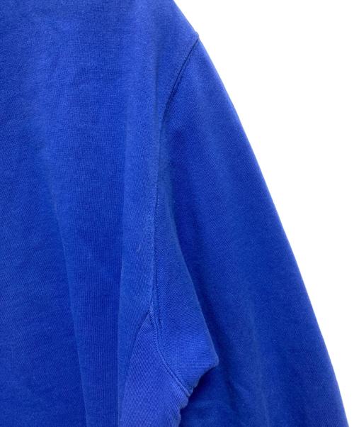 stussy（ステューシー）stussy (ステューシー) 90’ｓダブルフェイススウェットスタジャン ブルー サイズ:Mの古着・服飾アイテム