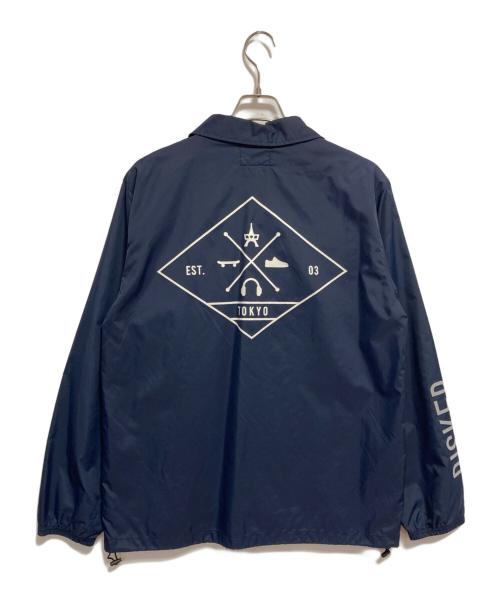 kinetics（キネティックス）kinetics (キネティックス) コーチジャケット ネイビー サイズ:Lの古着・服飾アイテム