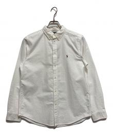 POLO RALPH LAUREN（ポロ・ラルフローレン）の古着「ボタンダウンシャツ」｜ホワイト