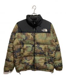 THE NORTH FACE（ザ ノース フェイス）の古着「NOVELTY NUPTSE JACKET」｜ブラック×オリーブ