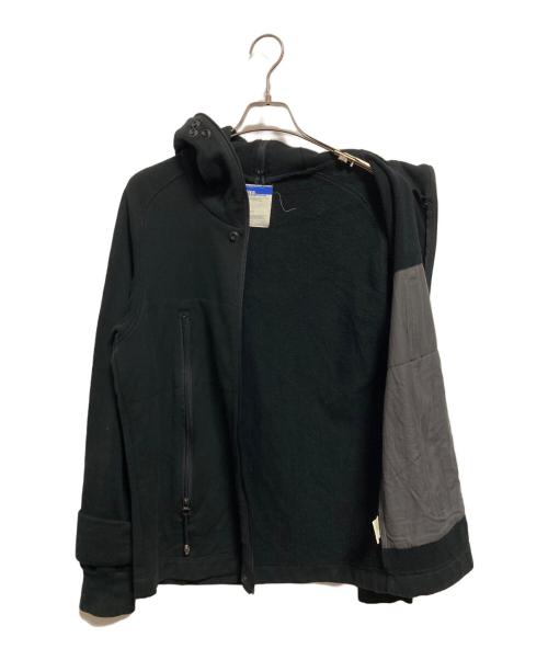NU/KE（ヌーク）NU/KE (ヌーク) 90's ギミックジップパーカー ブラック サイズ:2の古着・服飾アイテム