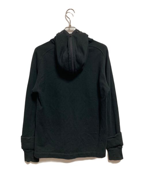 NU/KE（ヌーク）NU/KE (ヌーク) 90's ギミックジップパーカー ブラック サイズ:2の古着・服飾アイテム