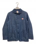 DANTONダントン）の古着「ラウンドカラーデニムジャケット」｜インディゴ