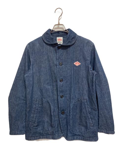 DANTON（ダントン）DANTON (ダントン) ラウンドカラーデニムジャケット インディゴ サイズ:38の古着・服飾アイテム