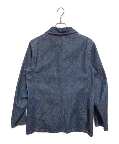 DANTON（ダントン）DANTON (ダントン) ラウンドカラーデニムジャケット インディゴ サイズ:38の古着・服飾アイテム