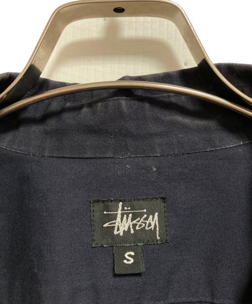 stussy（ステューシー）stussy (ステューシー) 90’ｓオーバーサイズシャツ ネイビー サイズ:Sの古着・服飾アイテム