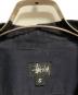 中古・古着 stussy (ステューシー) 90’ｓオーバーサイズシャツ ネイビー サイズ:S：8000円