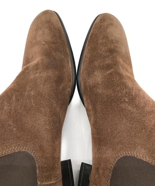 TOD'S（トッズ）TOD'S (トッズ) スウェードサイドゴアブーツ ブラウン サイズ:6 1/2の古着・服飾アイテム