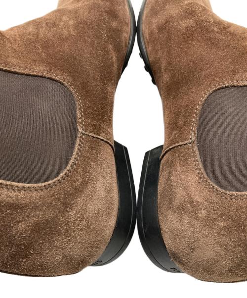 TOD'S（トッズ）TOD'S (トッズ) スウェードサイドゴアブーツ ブラウン サイズ:6 1/2の古着・服飾アイテム