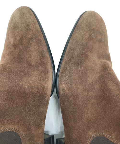 TOD'S（トッズ）TOD'S (トッズ) スウェードサイドゴアブーツ ブラウン サイズ:6 1/2の古着・服飾アイテム
