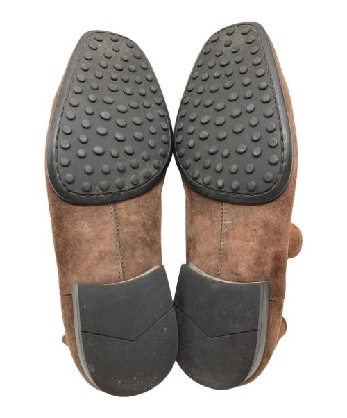 TOD'S（トッズ）TOD'S (トッズ) スウェードサイドゴアブーツ ブラウン サイズ:6 1/2の古着・服飾アイテム
