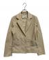 MM6 Maison Margiela（エムエムシックスメゾンマルジェラ）の古着「テーラードジャケット」｜ベージュ