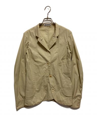 中古・古着通販】JIL SANDER (ジルサンダー) 4Bジャケット ベージュ