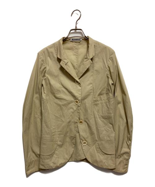 JIL SANDER（ジルサンダー）JIL SANDER (ジルサンダー) 4Bジャケット ベージュ サイズ:34の古着・服飾アイテム