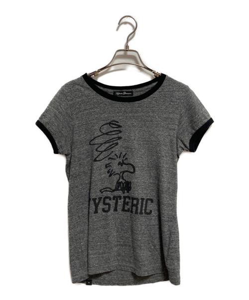 Hysteric Glamour（ヒステリックグラマー）Hysteric Glamour (ヒステリックグラマー) Tシャツ グレー サイズ:FREEの古着・服飾アイテム
