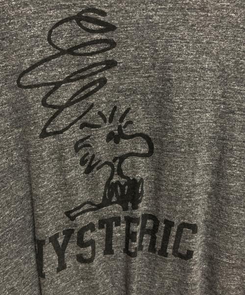 Hysteric Glamour（ヒステリックグラマー）Hysteric Glamour (ヒステリックグラマー) Tシャツ グレー サイズ:FREEの古着・服飾アイテム