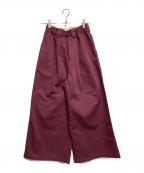 JOURNAL STANDARD relume×Dickiesジャーナルスタンダード レリューム×ディッキーズ）の古着「フレアワイドパンツ」｜パープル