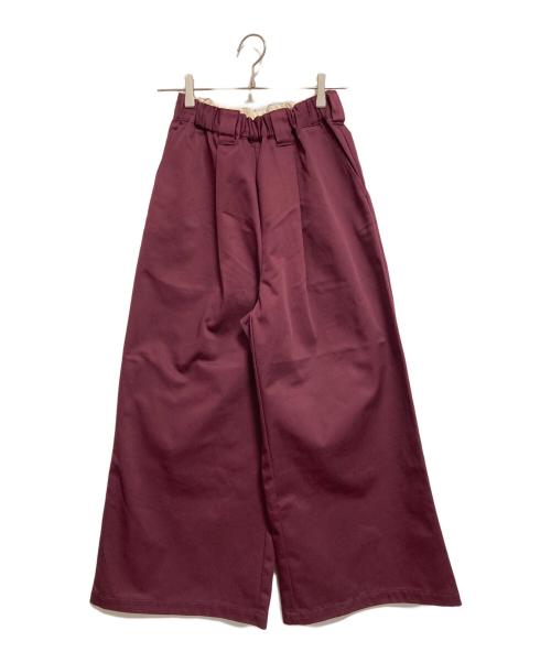 JOURNAL STANDARD relume（ジャーナルスタンダード レリューム）JOURNAL STANDARD relume (ジャーナルスタンダード レリューム) Dickies (ディッキーズ) フレアワイドパンツ パープル サイズ:Mの古着・服飾アイテム