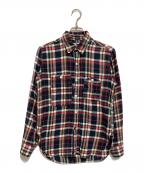 Engineered Garmentsエンジニアド ガーメンツ）の古着「チェックシャツ」｜レッド×グリーン