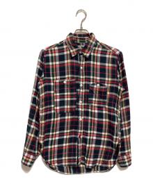 Engineered Garments（エンジニアド ガーメンツ）の古着「チェックシャツ」｜レッド×グリーン
