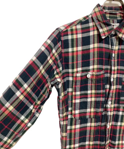 Engineered Garments（エンジニアド ガーメンツ）Engineered Garments (エンジニアド ガーメンツ) チェックシャツ レッド×グリーン サイズ:XSの古着・服飾アイテム