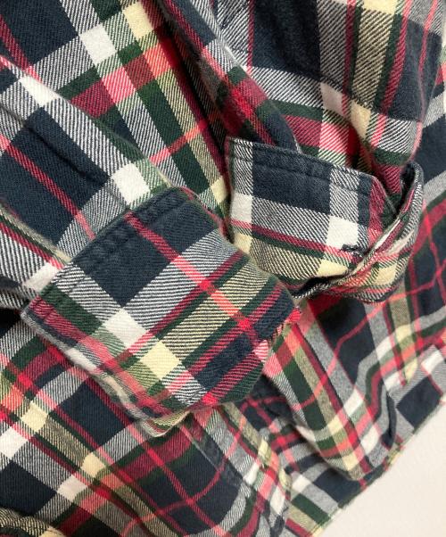 Engineered Garments（エンジニアド ガーメンツ）Engineered Garments (エンジニアド ガーメンツ) チェックシャツ レッド×グリーン サイズ:XSの古着・服飾アイテム