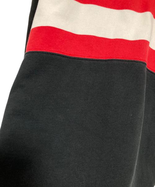 POLO RALPH LAUREN（ポロ・ラルフローレン）POLO RALPH LAUREN (ポロ・ラルフローレン) ラガーシャツ ブラック×レッド サイズ:Lの古着・服飾アイテム