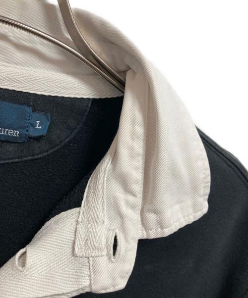 POLO RALPH LAUREN（ポロ・ラルフローレン）POLO RALPH LAUREN (ポロ・ラルフローレン) ラガーシャツ ブラック×レッド サイズ:Lの古着・服飾アイテム