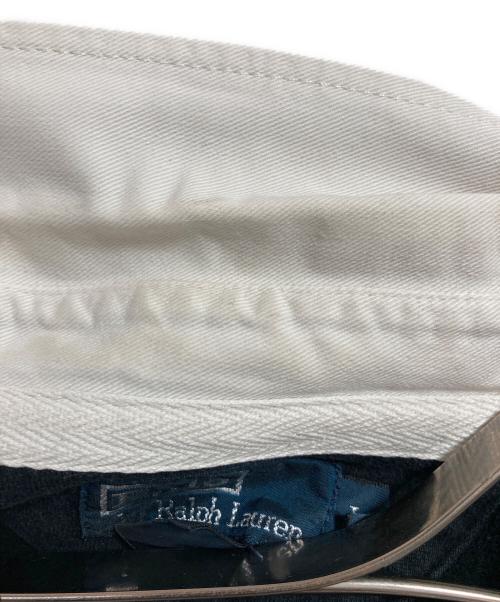 POLO RALPH LAUREN（ポロ・ラルフローレン）POLO RALPH LAUREN (ポロ・ラルフローレン) ラガーシャツ ブラック×レッド サイズ:Lの古着・服飾アイテム