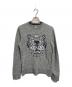 KENZO（ケンゾー）の古着「タイガー刺繍スウェット」｜グレー