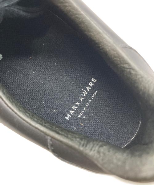 MARKAWARE（マーカウェア）MARKAWARE (マーカウェア) CLOUD TENNIS SNEAKER ブラック サイズ:27CMの古着・服飾アイテム
