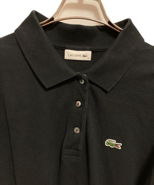 LACOSTE（ラコステ）LACOSTE (ラコステ) インディゴポロドレス ブラック サイズ:36の古着・服飾アイテム