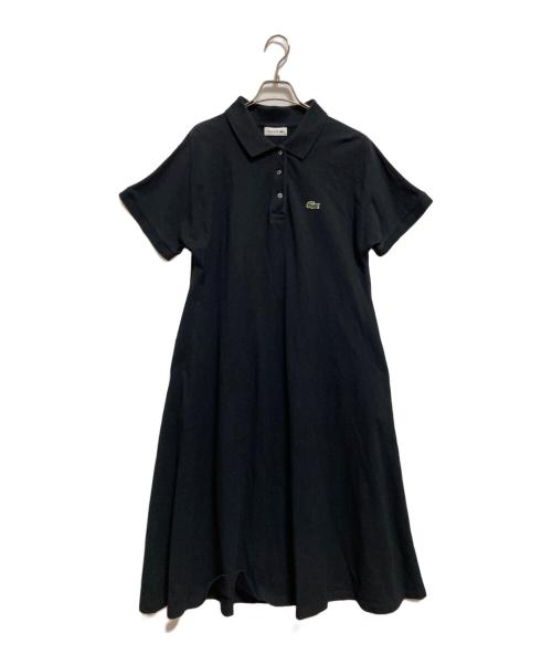 LACOSTE（ラコステ）LACOSTE (ラコステ) インディゴポロドレス ブラック サイズ:36の古着・服飾アイテム