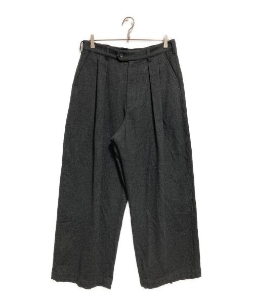 Engineered Garments（エンジニアド ガーメンツ）Engineered Garments (エンジニアド ガーメンツ) タックウールパンツ グレー サイズ:Sの古着・服飾アイテム