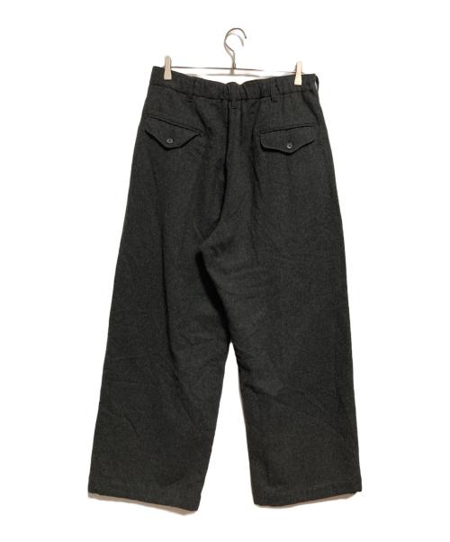 Engineered Garments（エンジニアド ガーメンツ）Engineered Garments (エンジニアド ガーメンツ) タックウールパンツ グレー サイズ:Sの古着・服飾アイテム