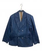 orSlow×BEAMS BOYオアスロウ×ビームスボーイ）の古着「別注 W Blazer」｜インディゴ