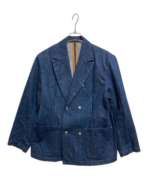 orSlow（オアスロウ）orSlow (オアスロウ) BEAMS BOY (ビームスボーイ) 別注 W Blazer インディゴ サイズ:3の古着・服飾アイテム