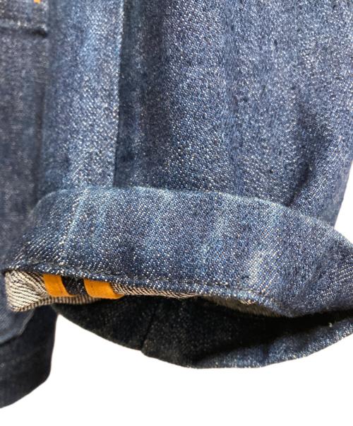 orSlow（オアスロウ）orSlow (オアスロウ) BEAMS BOY (ビームスボーイ) 別注 W Blazer インディゴ サイズ:3の古着・服飾アイテム