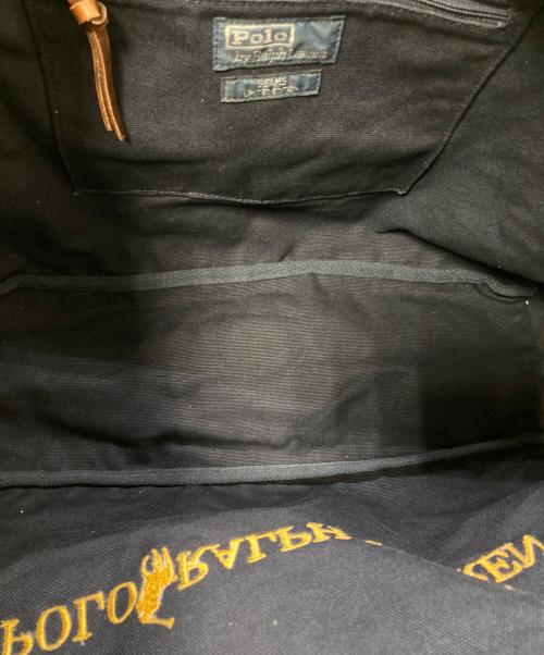 POLO RALPH LAUREN（ポロ・ラルフローレン）POLO RALPH LAUREN (ポロ・ラルフローレン) BEAMS (ビームス) 別注トートバッグ ネイビーの古着・服飾アイテム