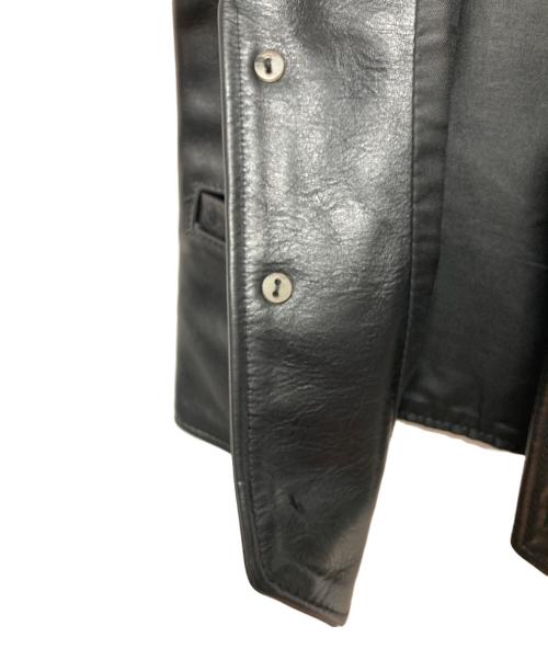 VANSON（バンソン）VANSON (バンソン) レザーベスト ブラック サイズ:34の古着・服飾アイテム