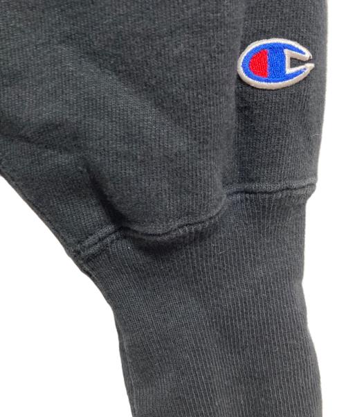 Champion REVERSE WEAVE（チャンピオン リバース ウィーブ）Champion REVERSE WEAVE (チャンピオン リバース ウィーブ) 90ｓ目ありプルオーバーパーカー ブラック サイズ:Lの古着・服飾アイテム