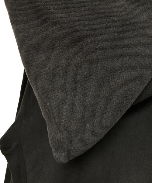 Champion REVERSE WEAVE（チャンピオン リバース ウィーブ）Champion REVERSE WEAVE (チャンピオン リバース ウィーブ) 90ｓ目ありプルオーバーパーカー ブラック サイズ:Lの古着・服飾アイテム