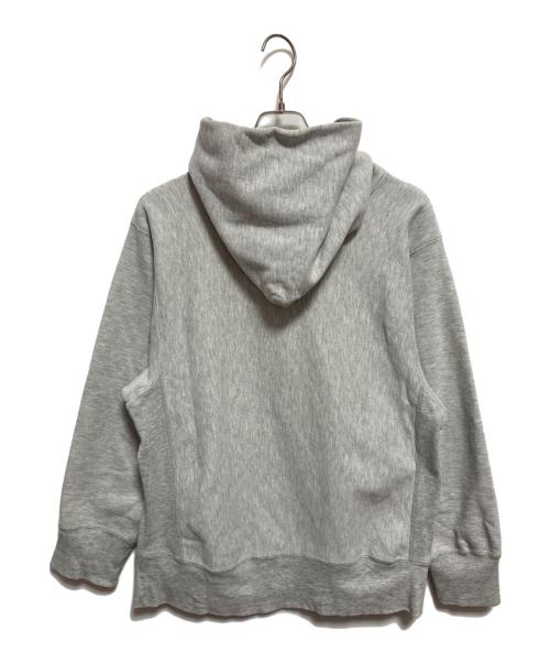 Champion REVERSE WEAVE（チャンピオン リバース ウィーブ）Champion REVERSE WEAVE (チャンピオン リバース ウィーブ) 80ｓカッレジロゴプルオーバーパーカー グレー サイズ:Lの古着・服飾アイテム