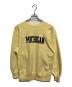 Champion REVERSE WEAVE（チャンピオン リバース ウィーブ）の古着「90ｓカレッジロゴスウェット」｜イエロー