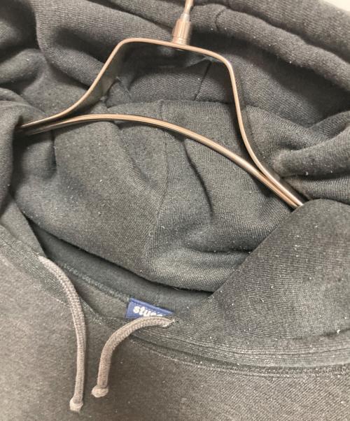 stussy（ステューシー）stussy (ステューシー) 90ｓプルオーバーパーカー ブラック サイズ:Mの古着・服飾アイテム